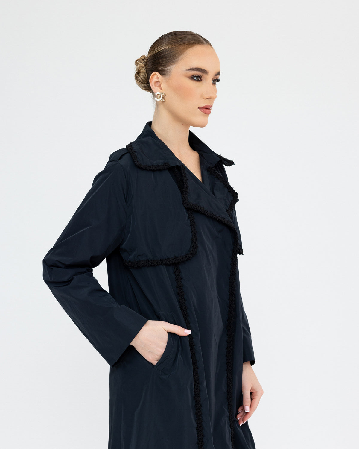 Jacket Style Waterproof Abaya