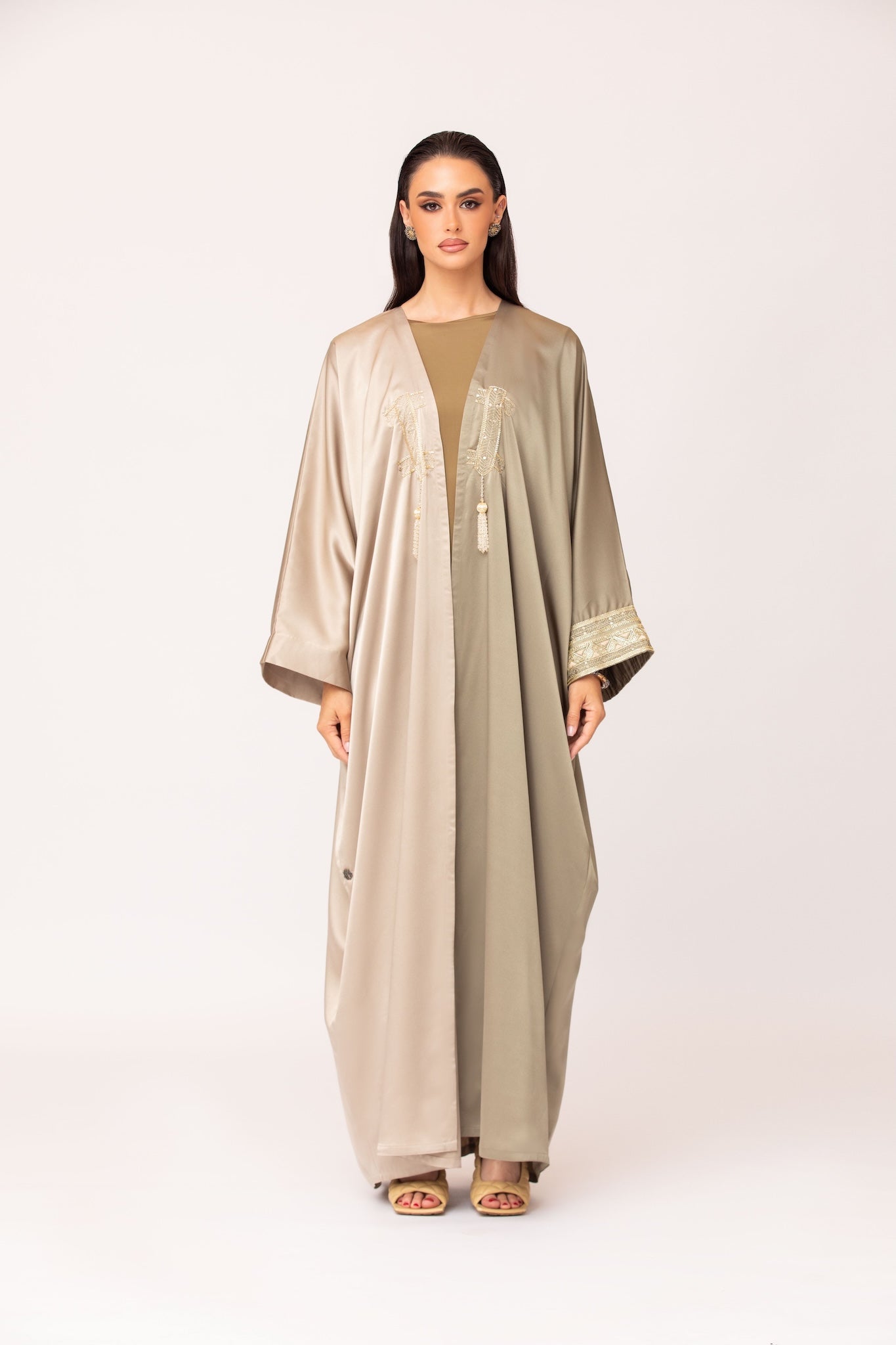 Dual-Toned Abaya