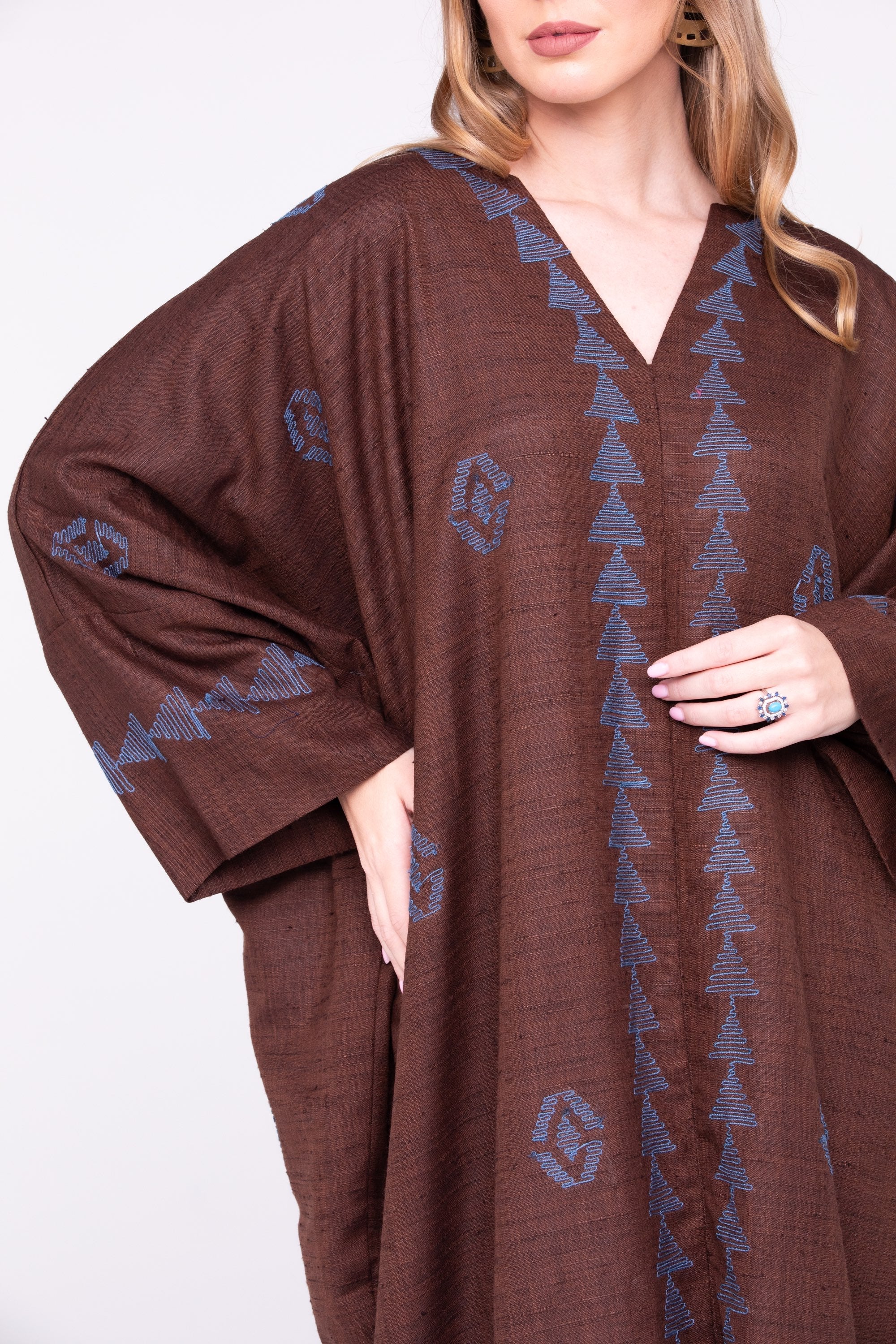 Blue Dori Kaftan image 4