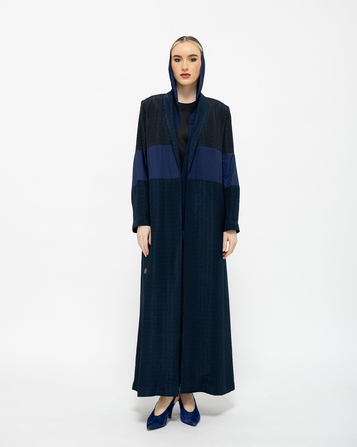 Jacquard Blazer Abaya image 0