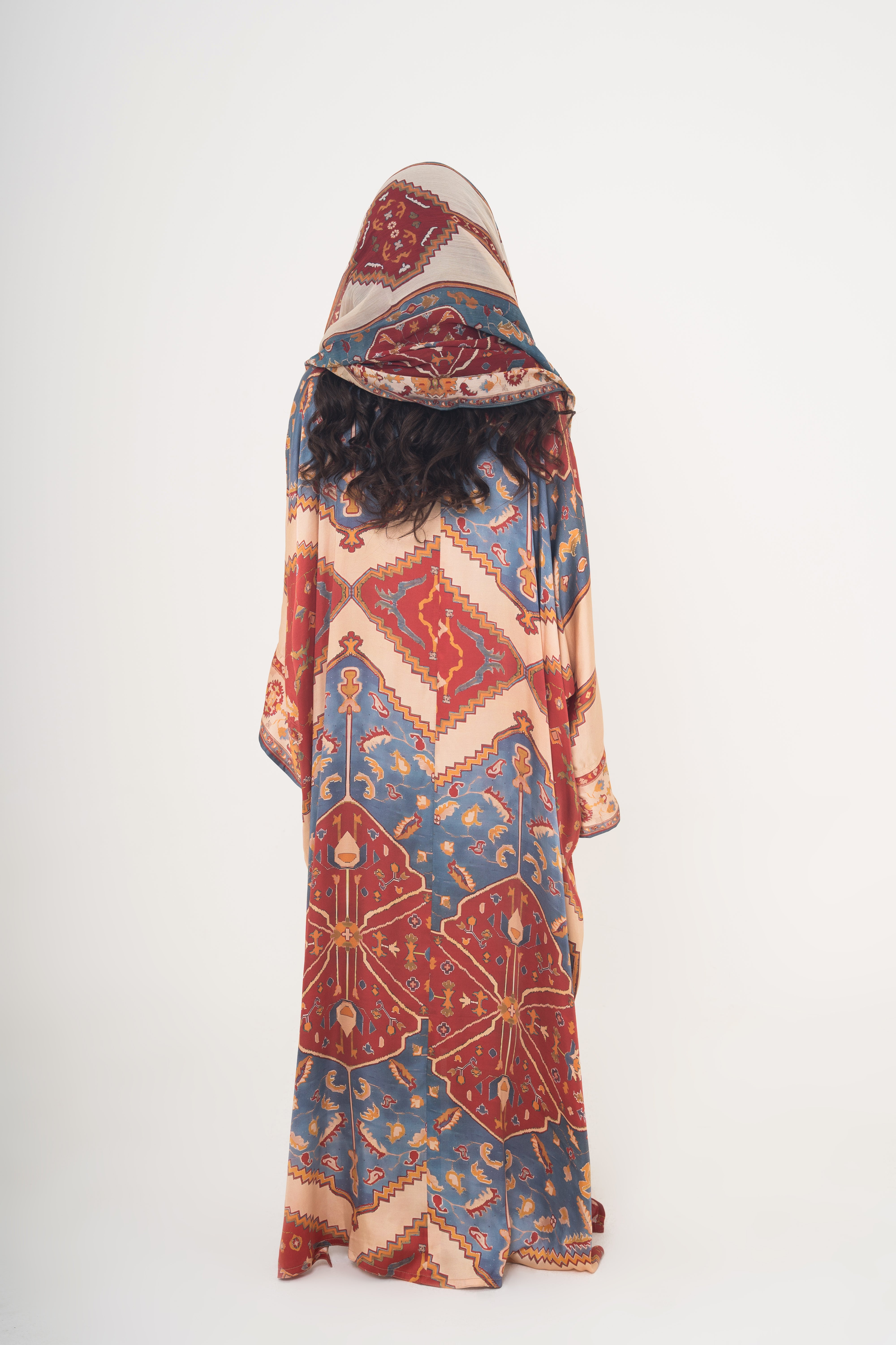 Persian Print Abaya