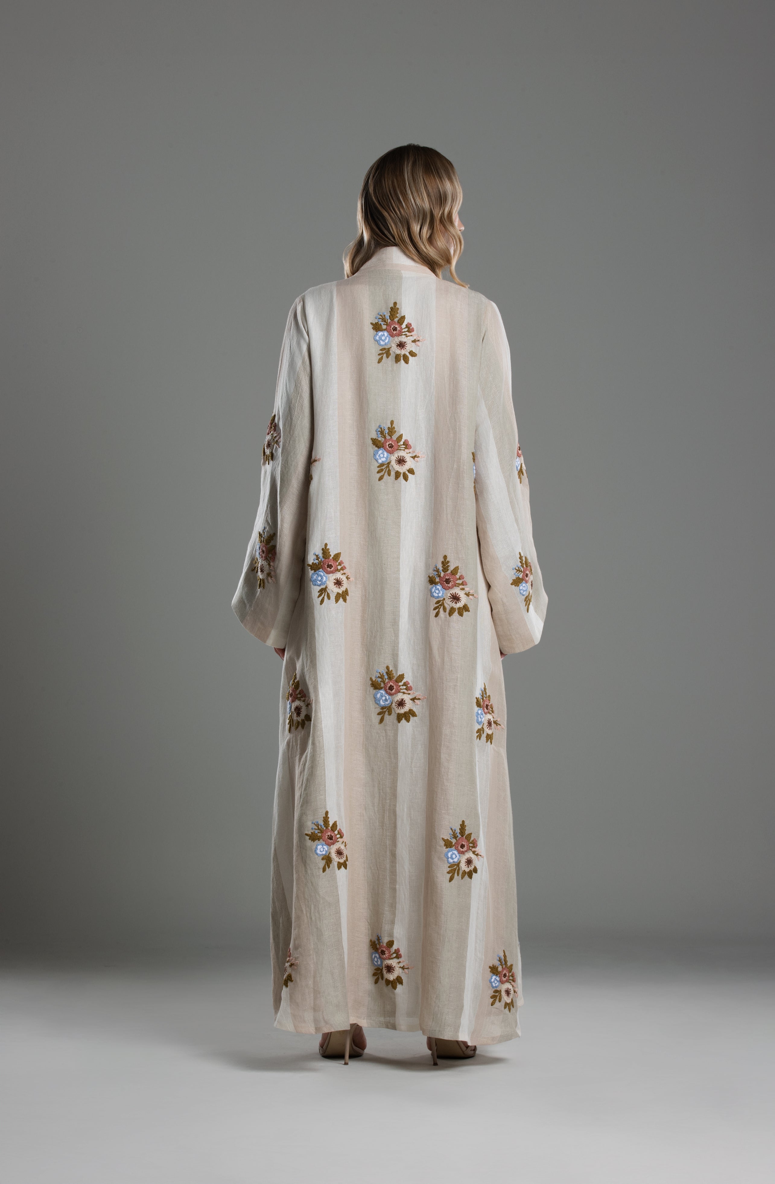 Floral Embroidery Abaya