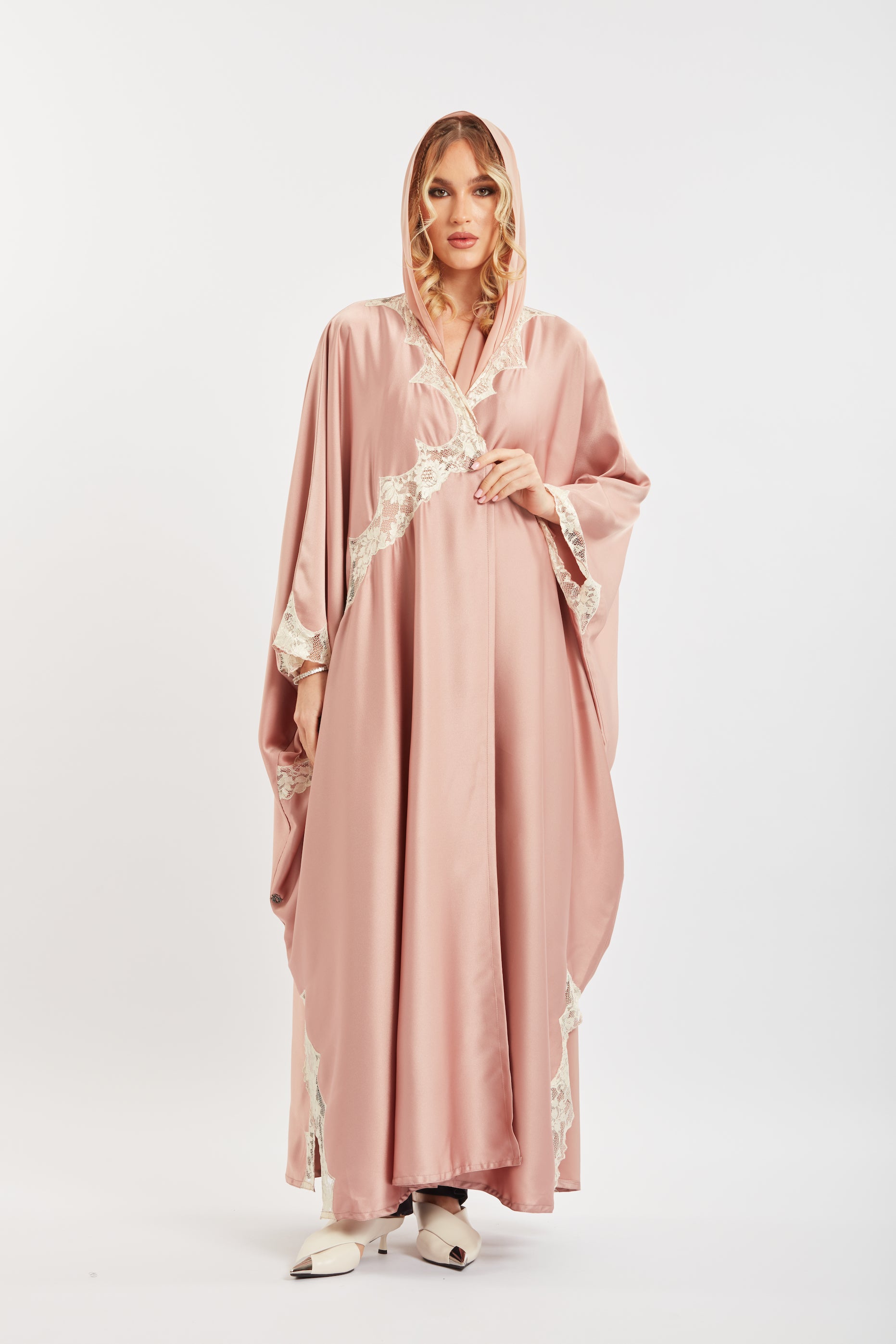 Silk Lace Abaya