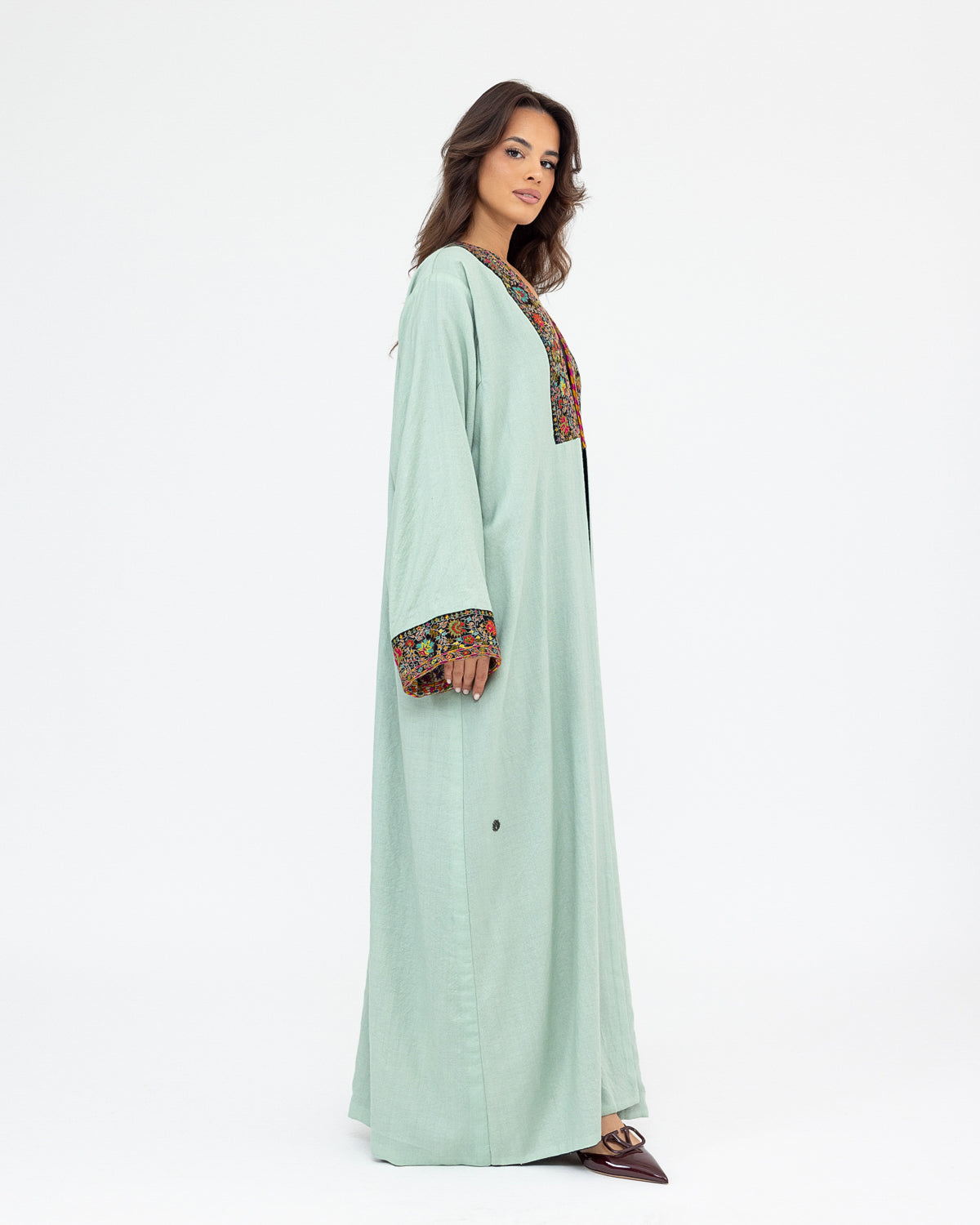 Double-Sided Pashmina Abaya
