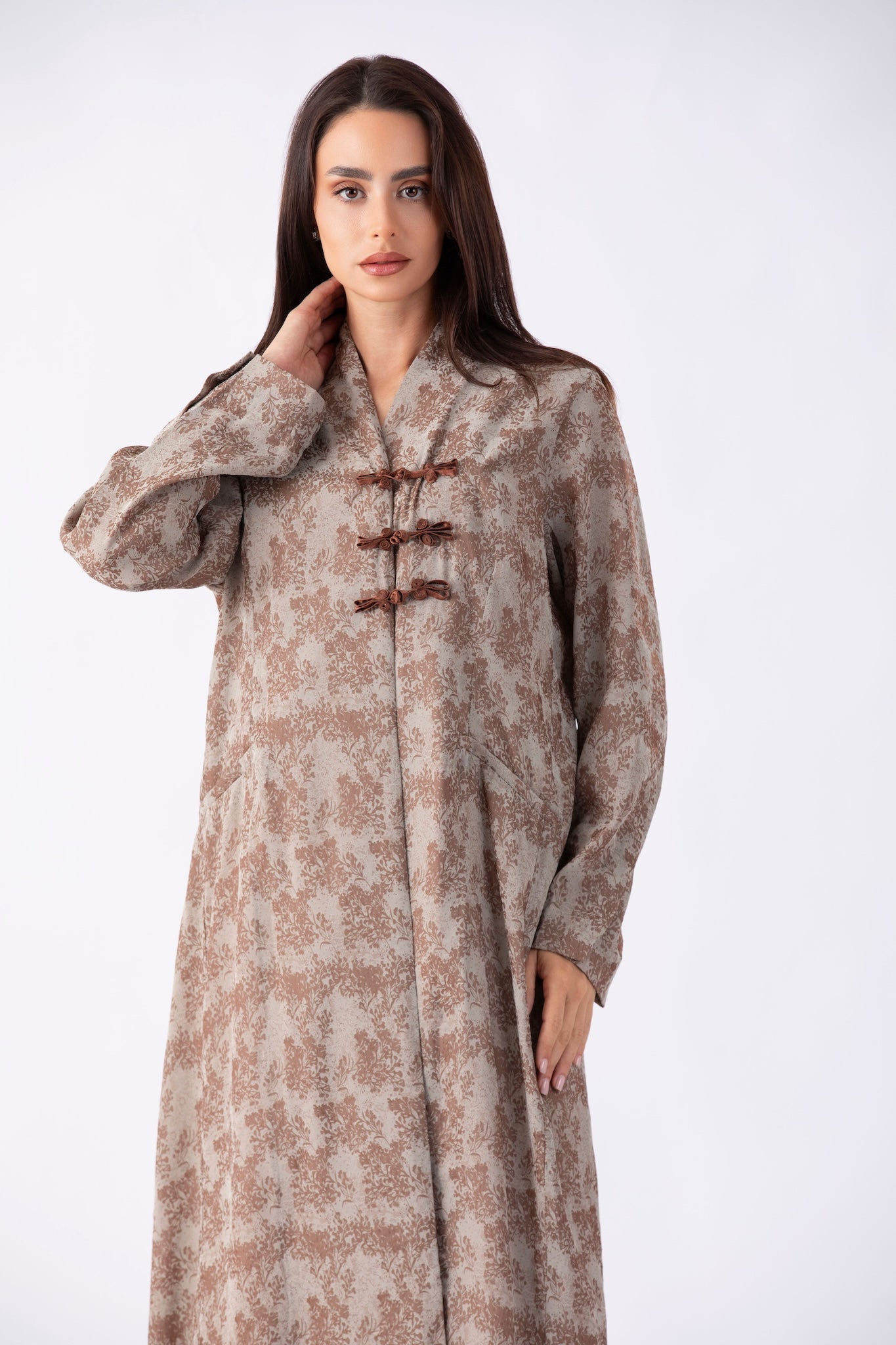 Mandarin Abaya
