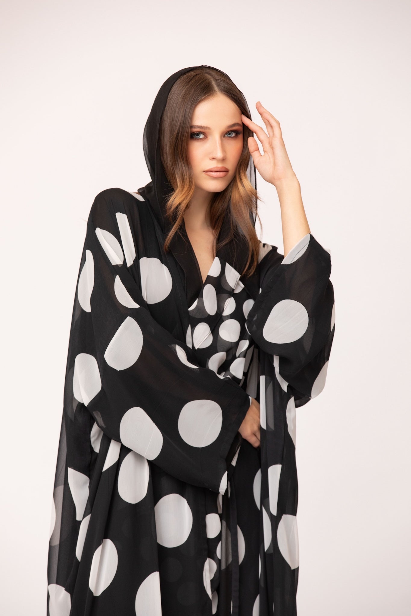 Polka Dot Abaya