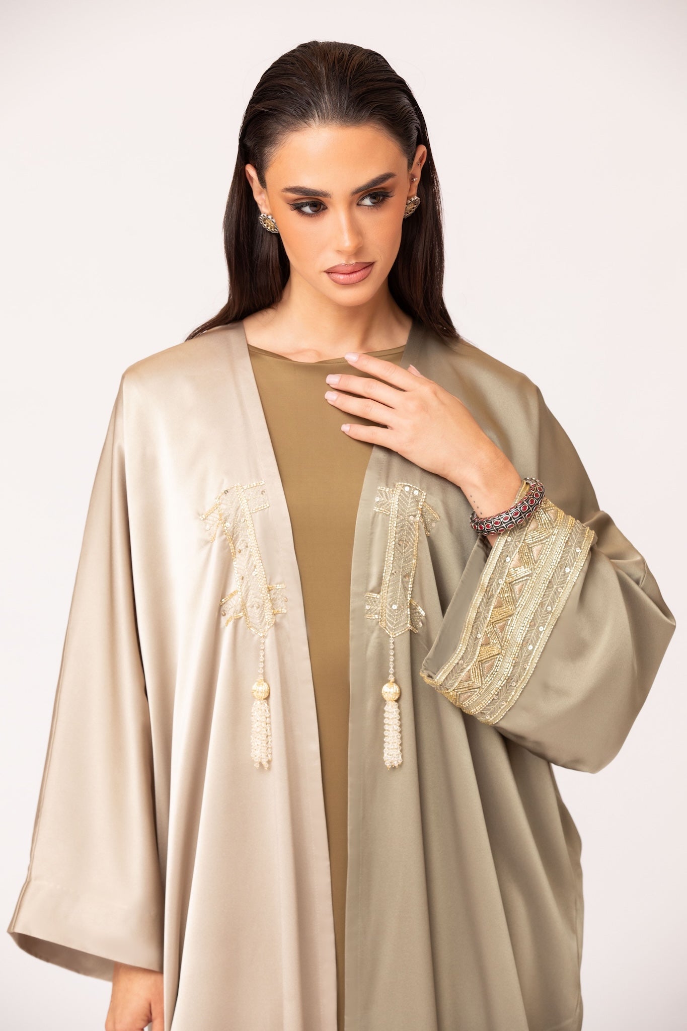 Dual-Toned Abaya