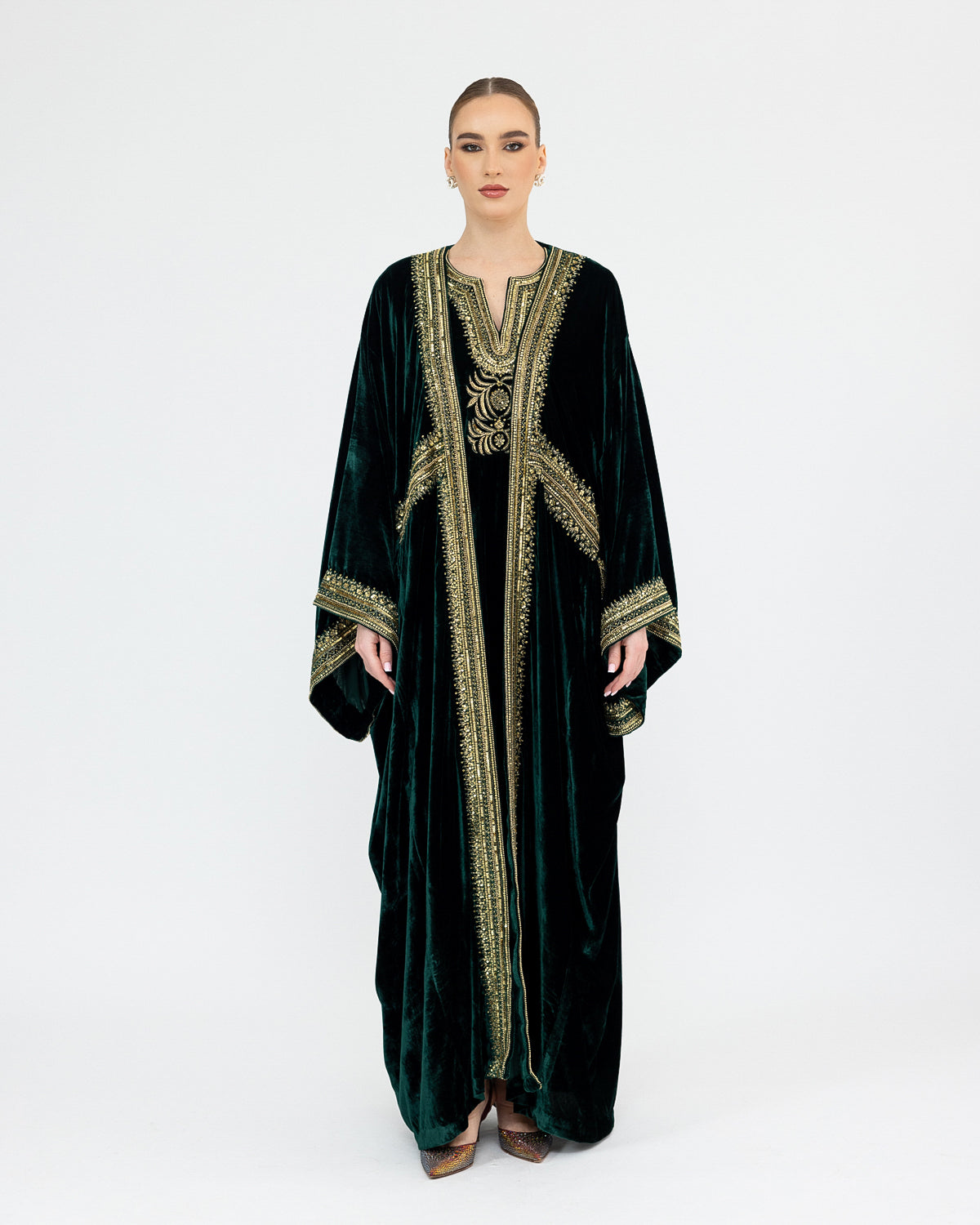 Two-Piece Abaya & Kaftan Set