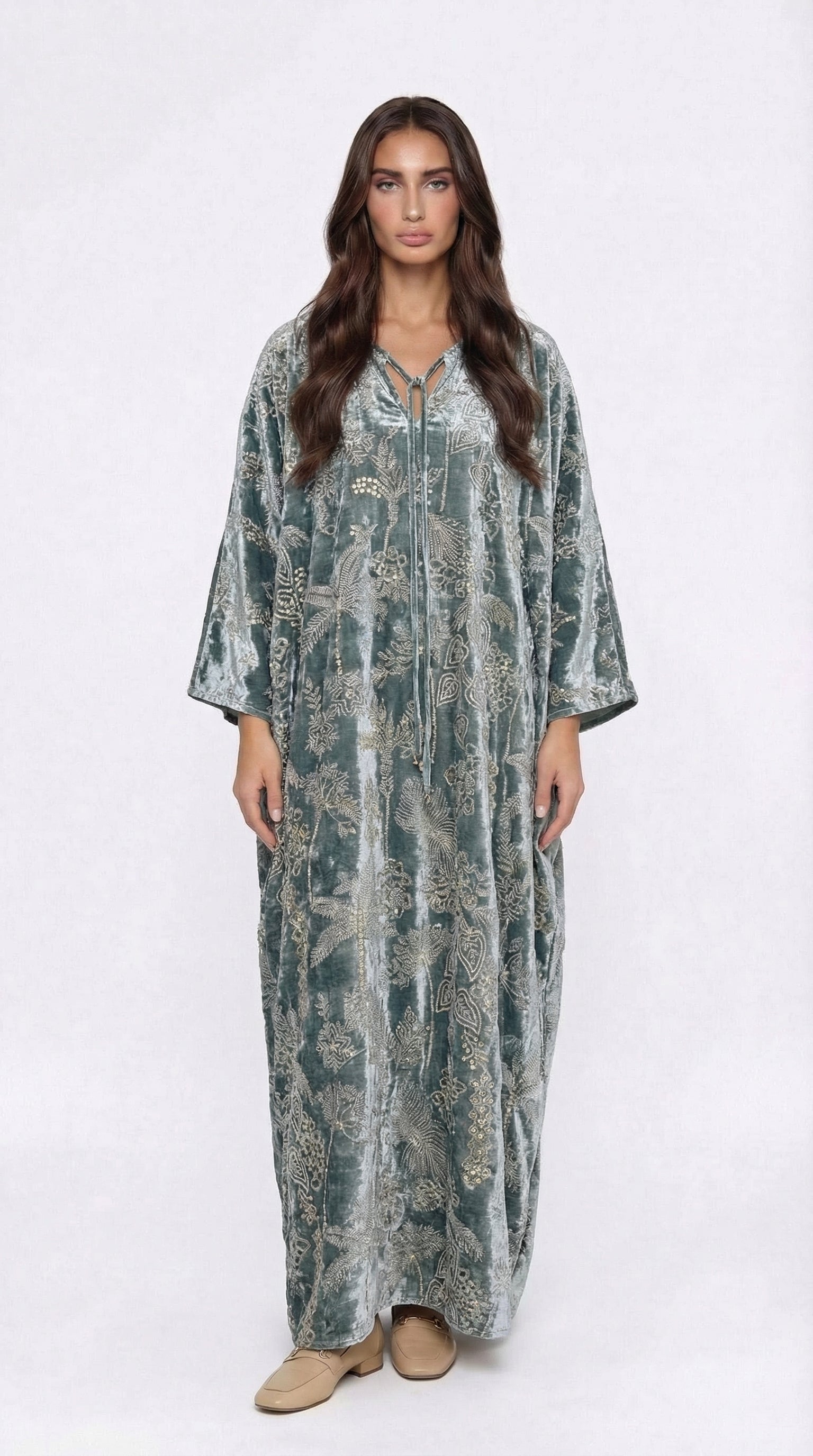 Velvet kaftan