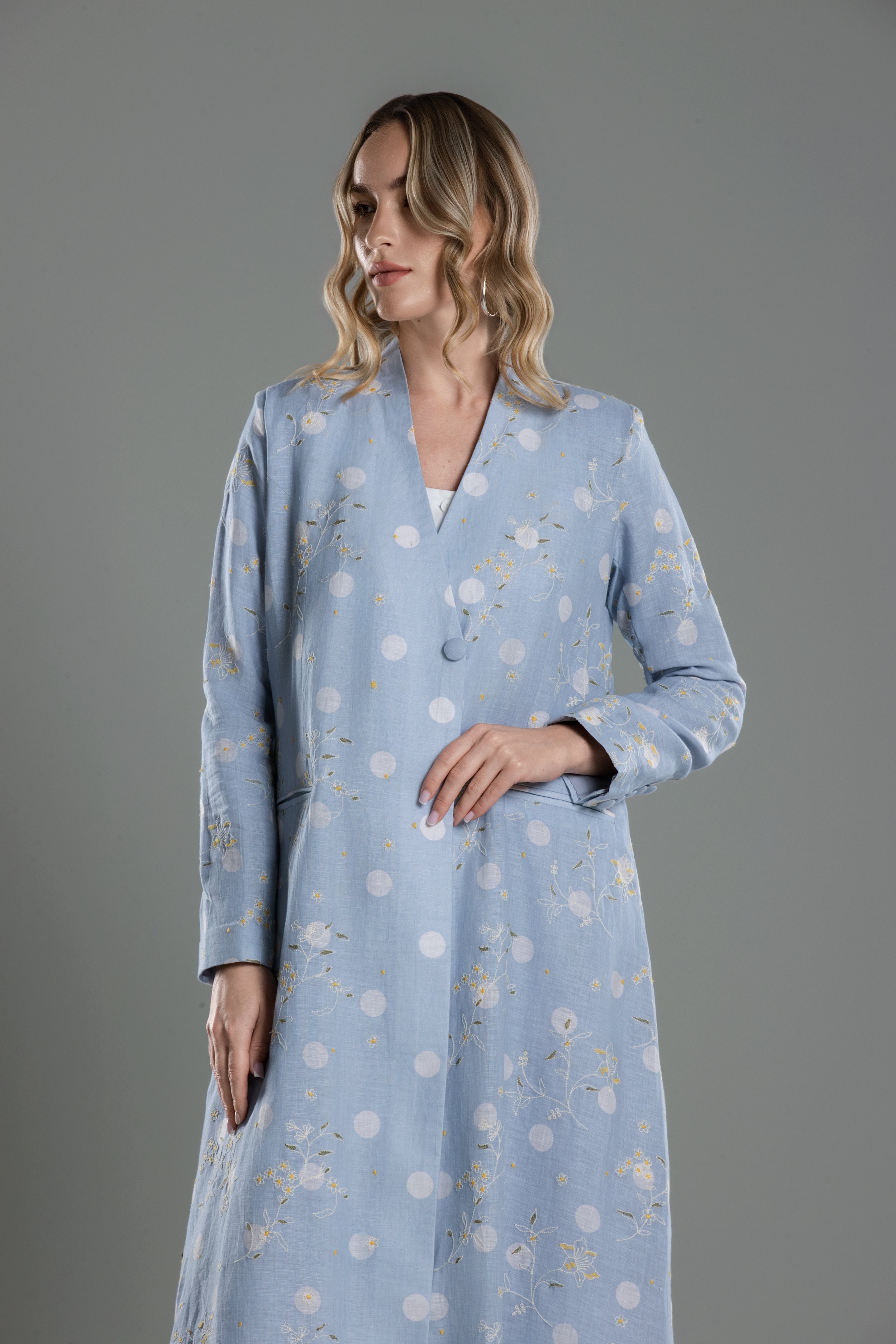 Polka Dot Abaya