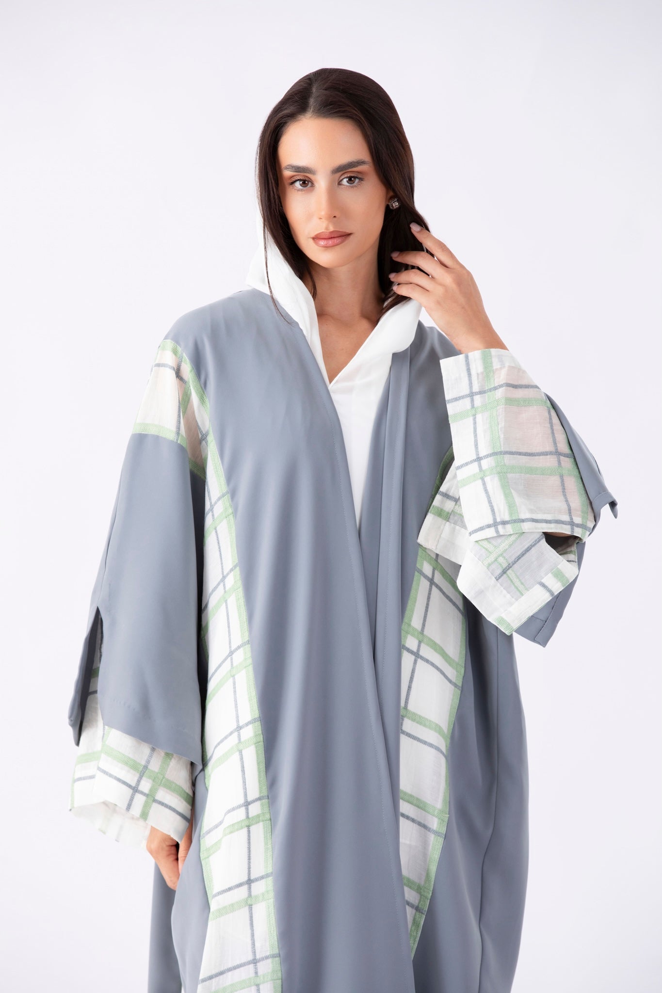 Layered Sleeves Abaya