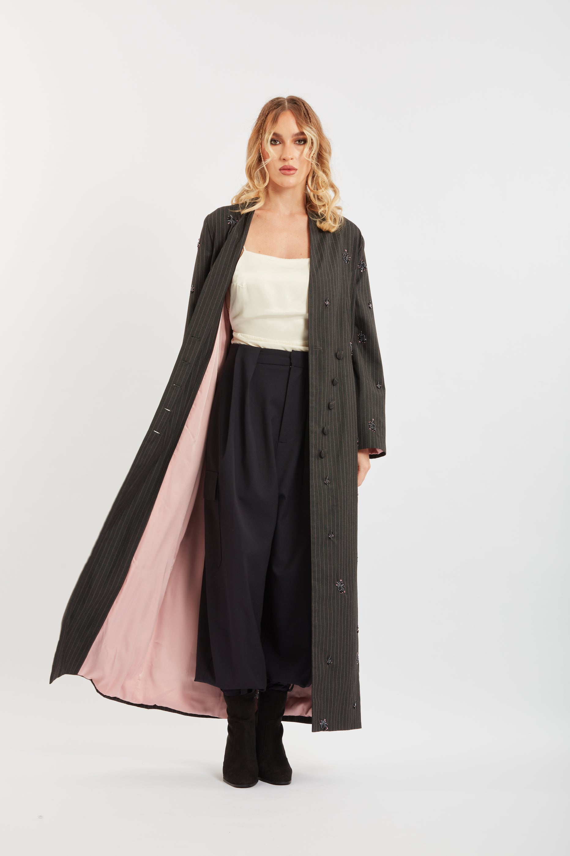 Blazer-Cut Abaya