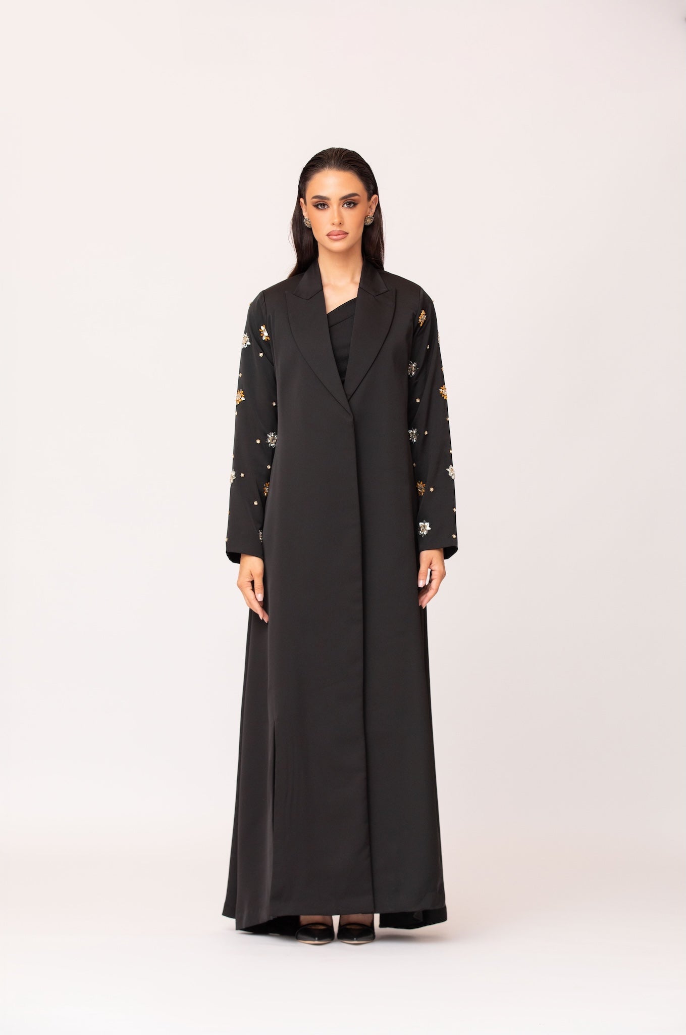 Sleek Silk Abaya