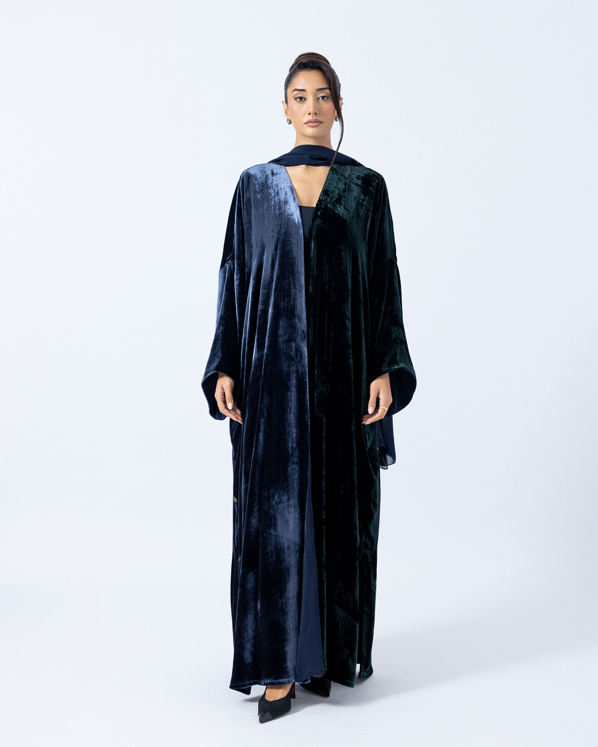 The Dual Tone Abaya