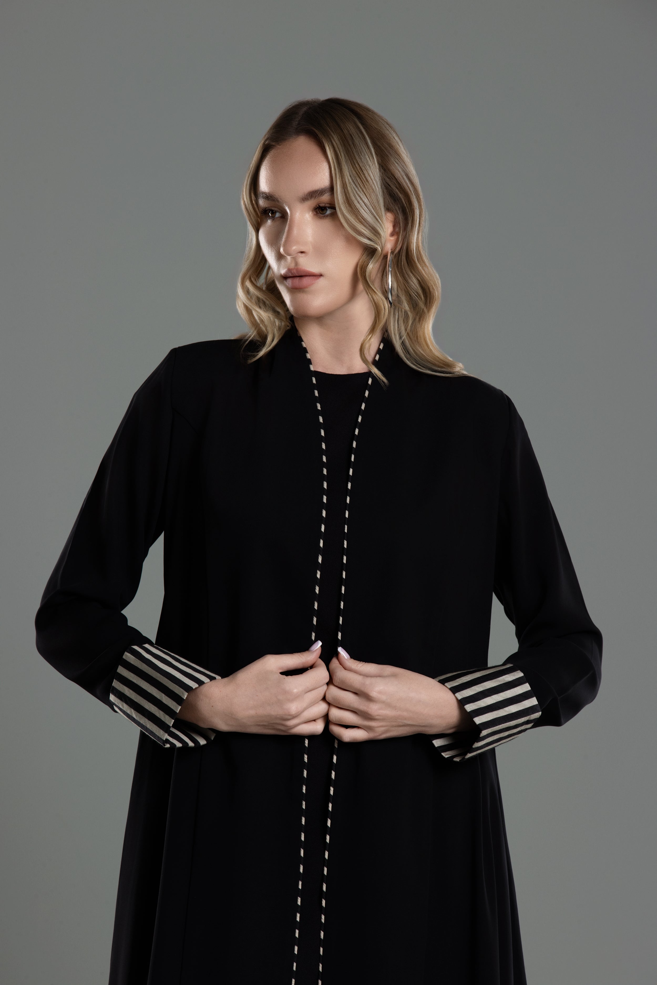 Fit Waist Abaya