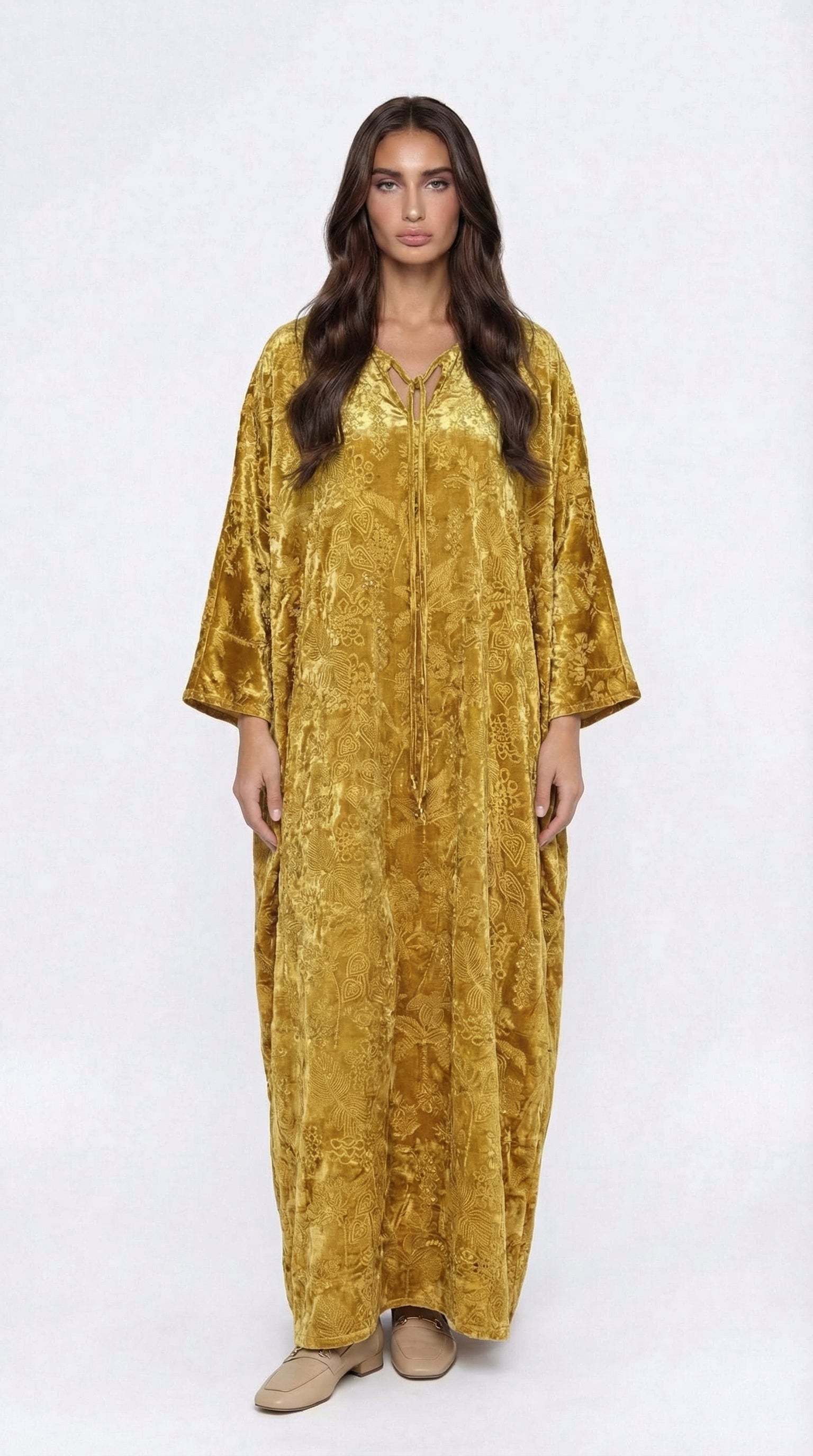 Velvet kaftan