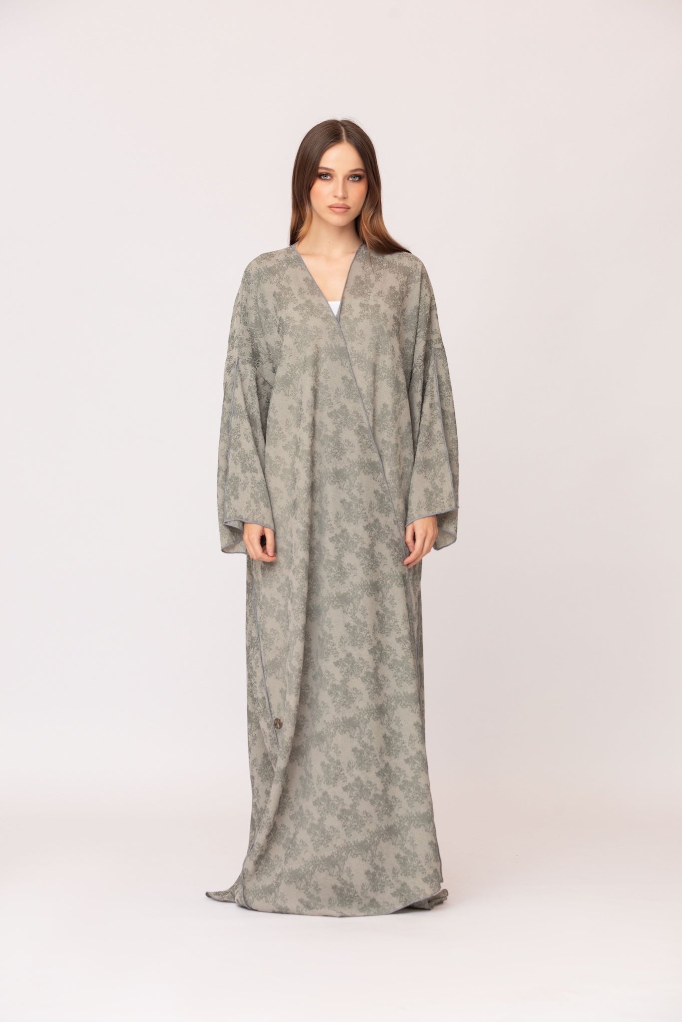 Printed Abaya