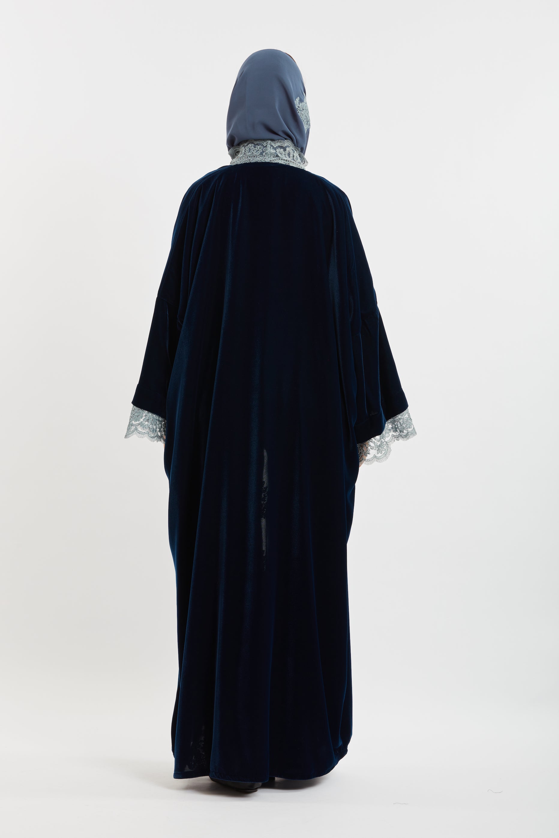 Velvet Lace Abaya