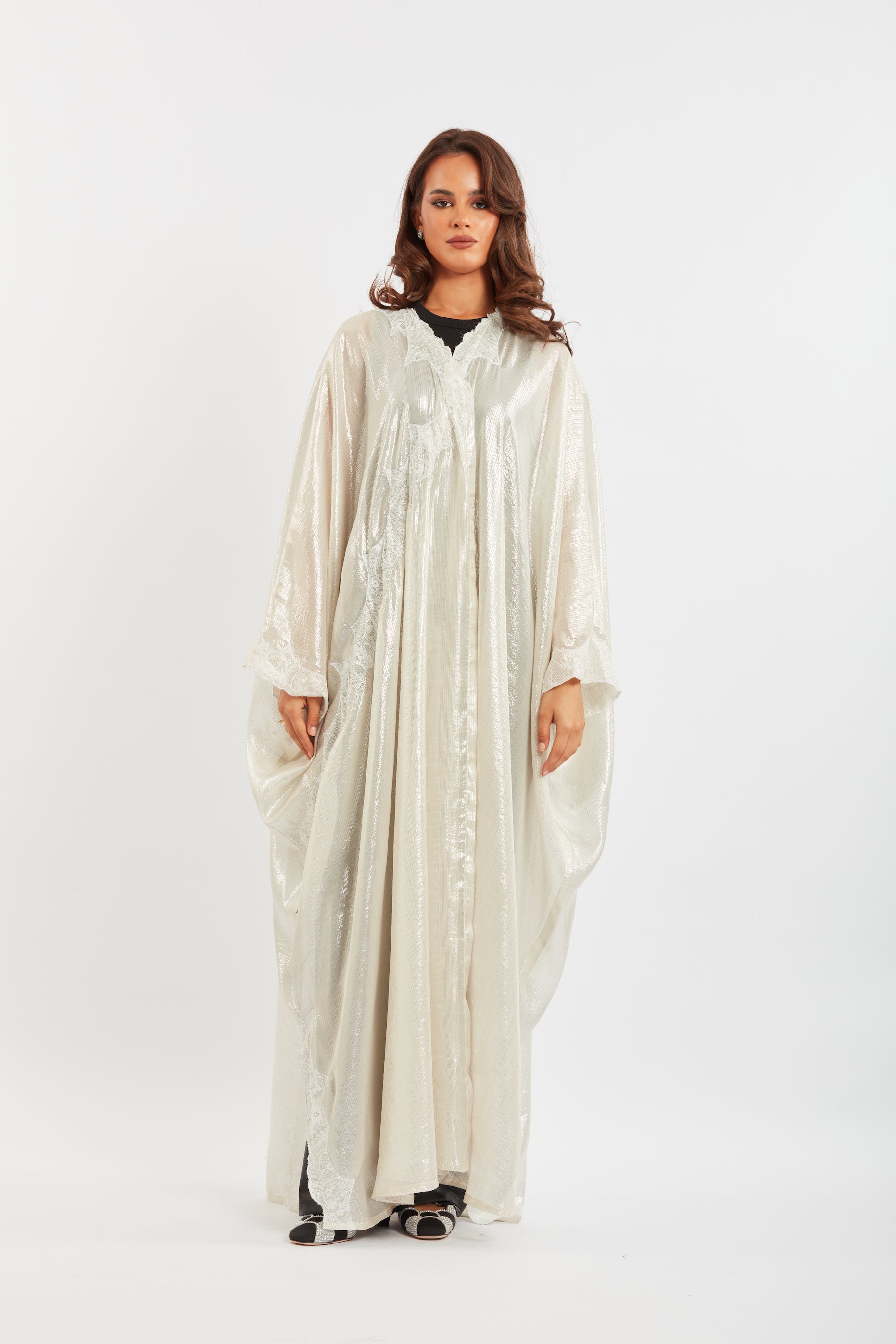 Silk Lace Abaya