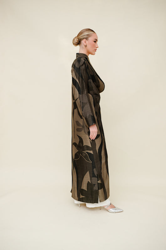 Asymmetrical Abaya