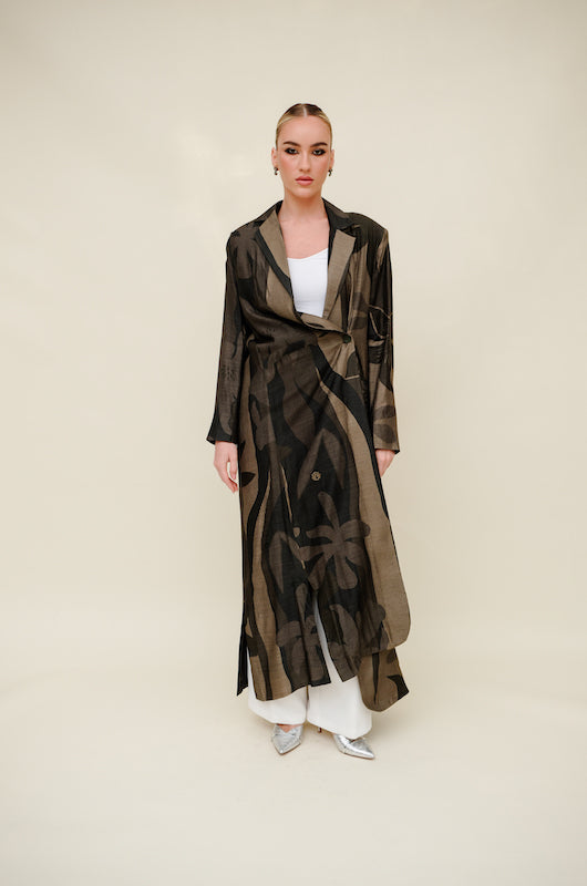 Asymmetrical Abaya