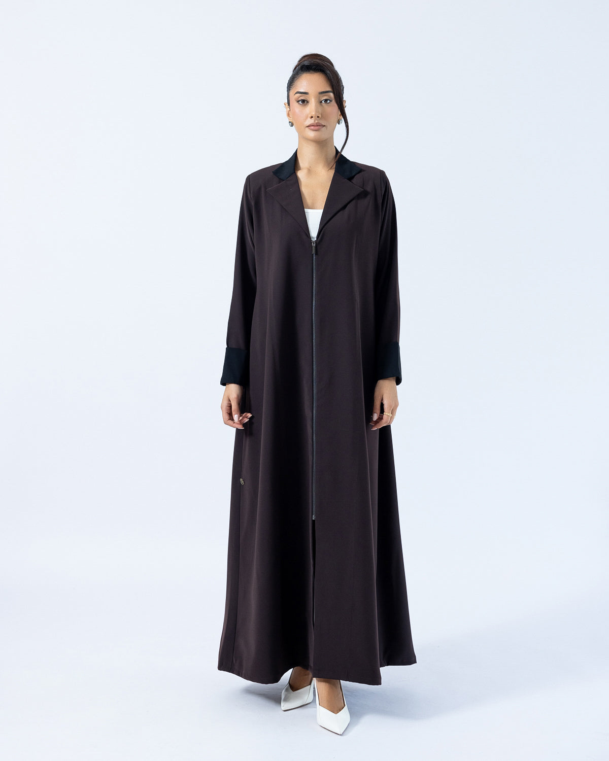 The Blazer Zipper Abaya