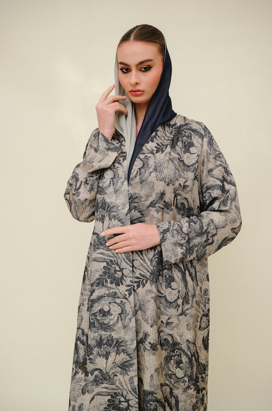 Cotton Silk Abaya