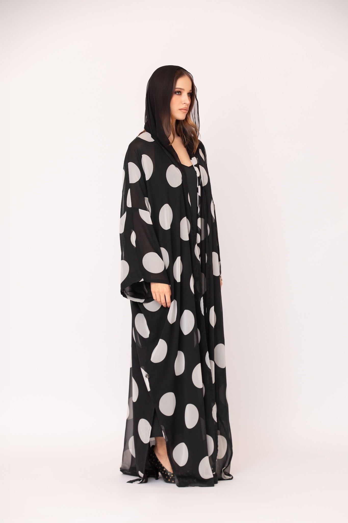 Polka Dot Abaya
