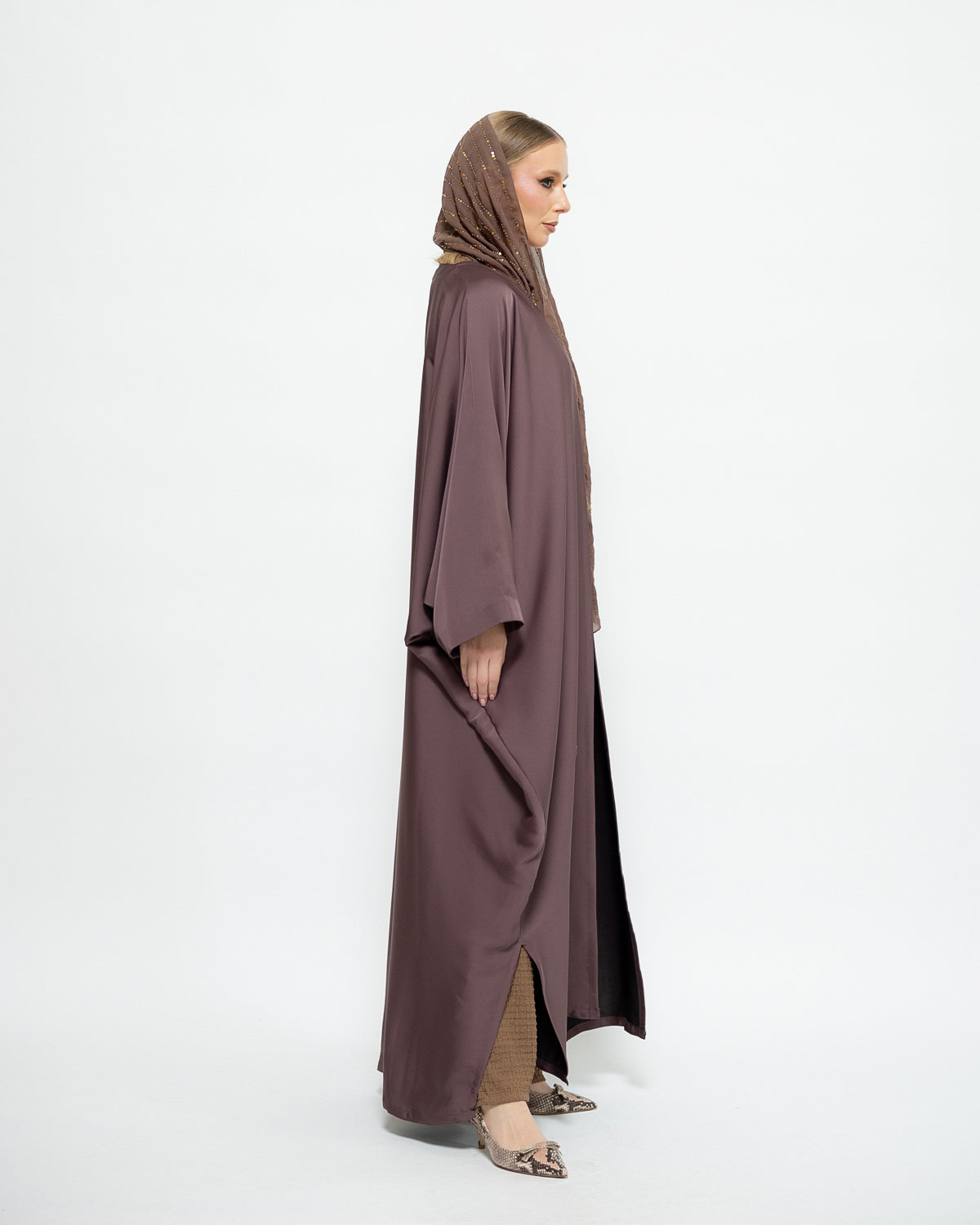 Silk Crepe Abaya image 1