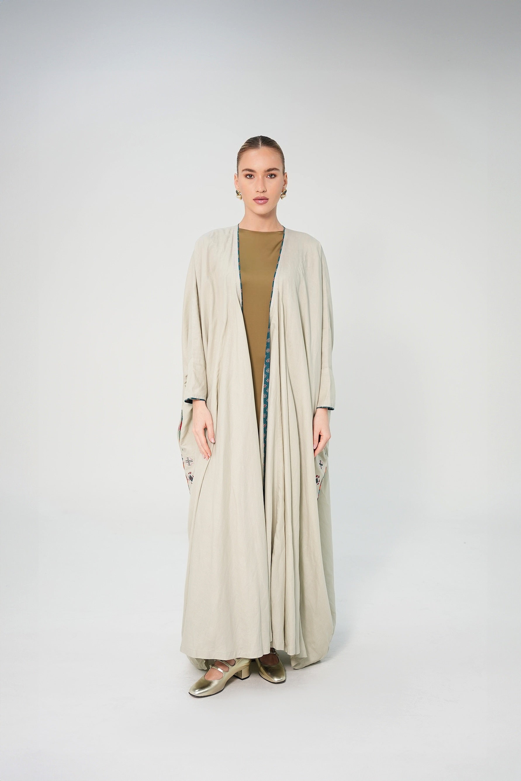 Linen Abaya  image 0