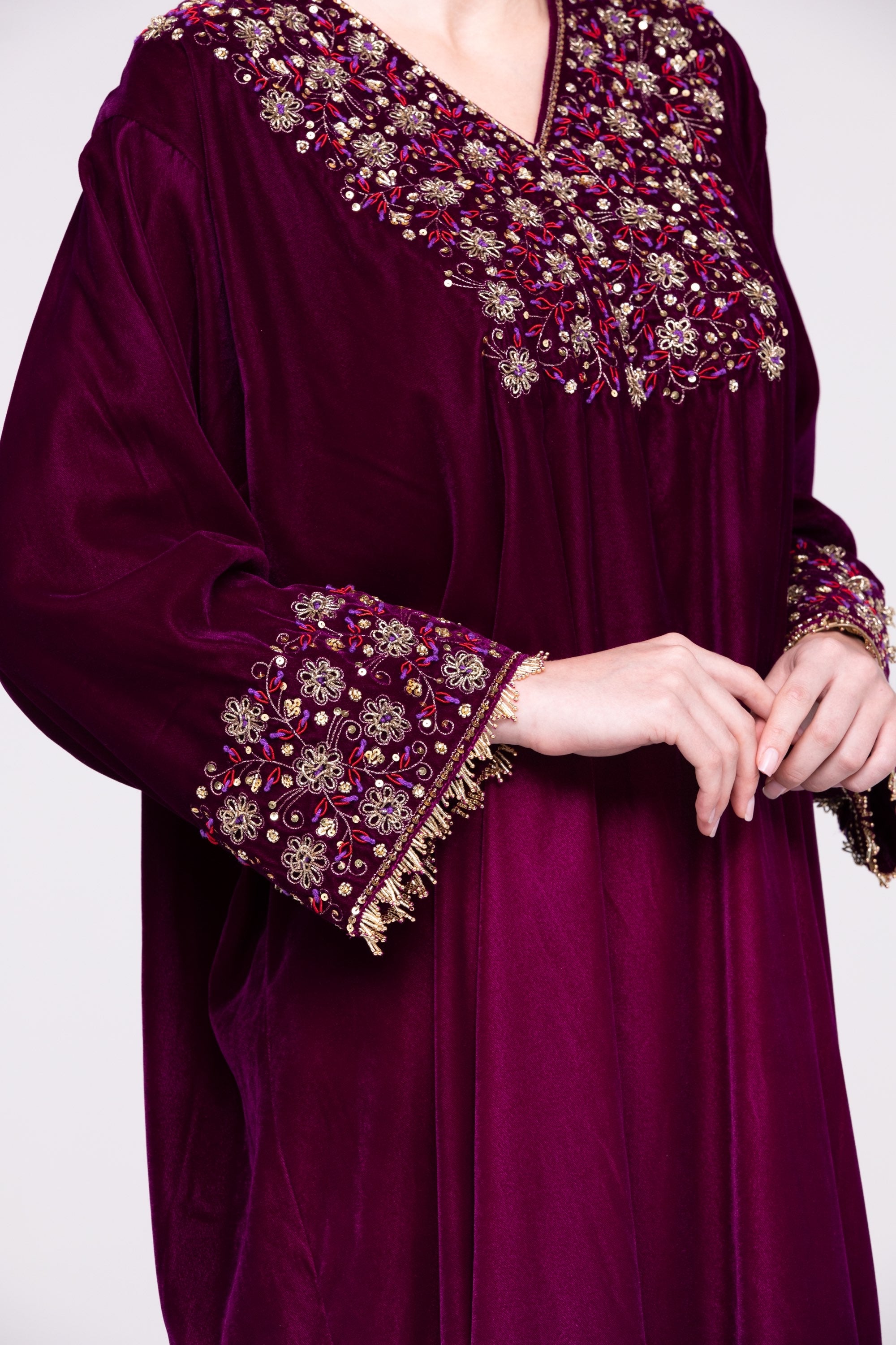 Velvet Kaftan image 2