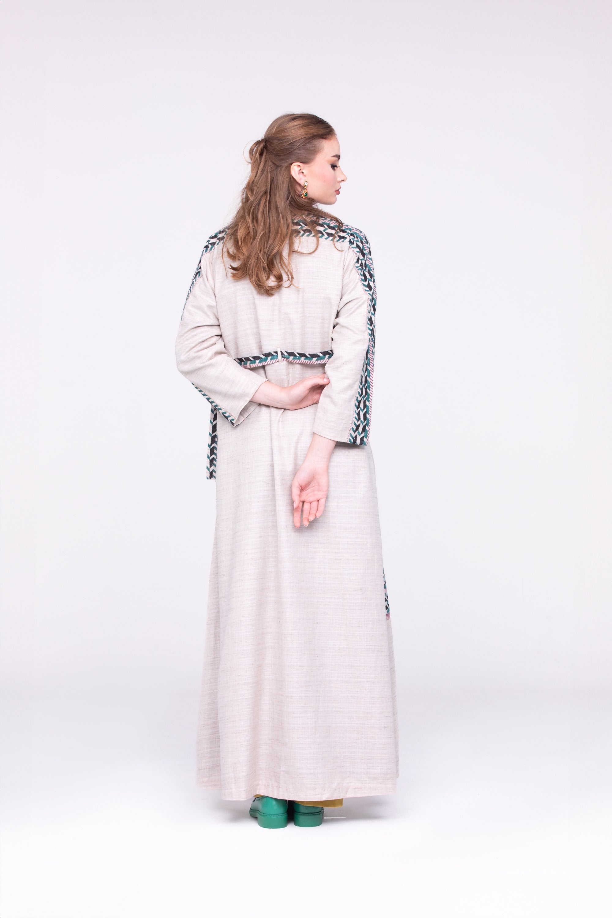 Block Print Abaya image 1