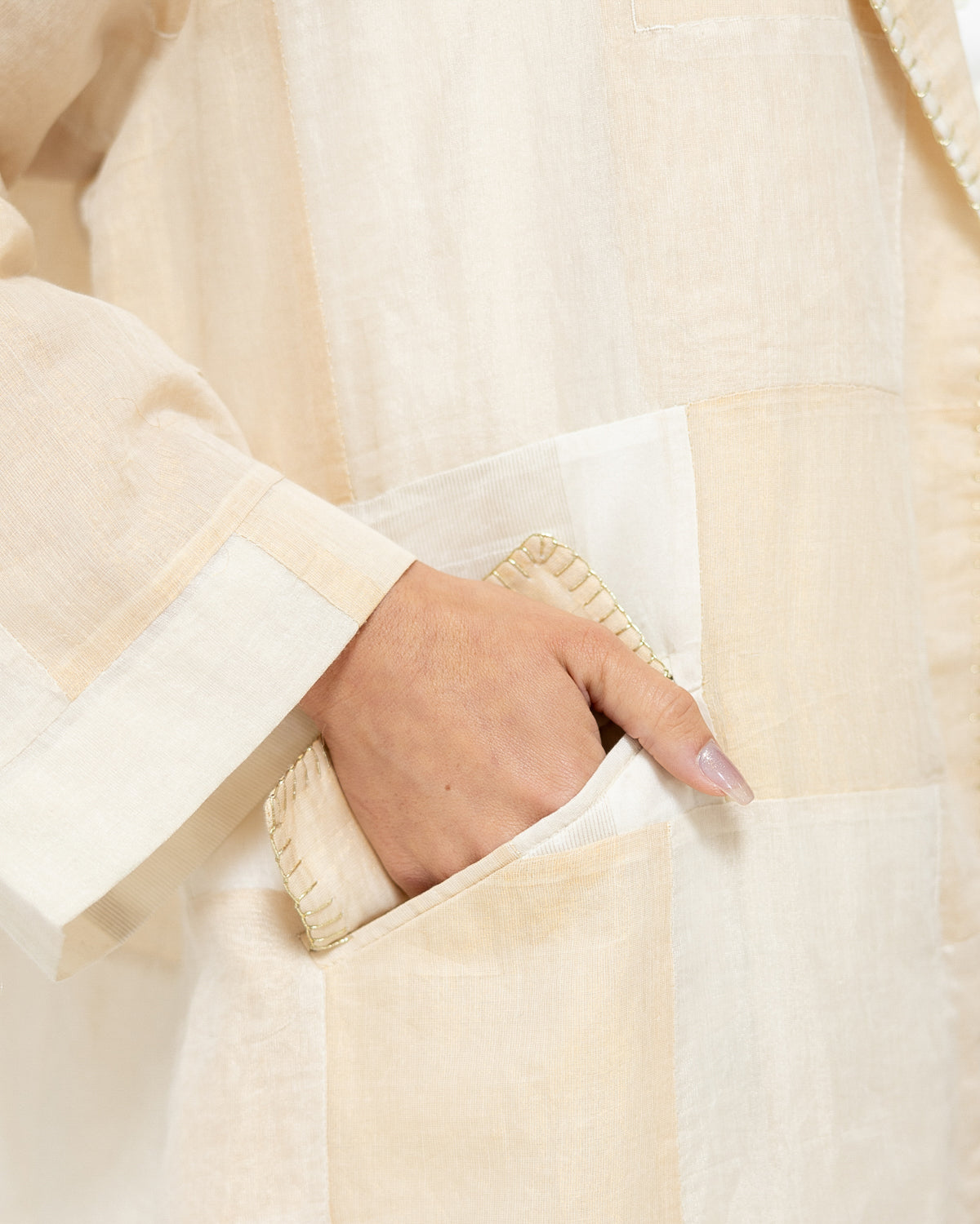 Cotton Silk Abaya image 4
