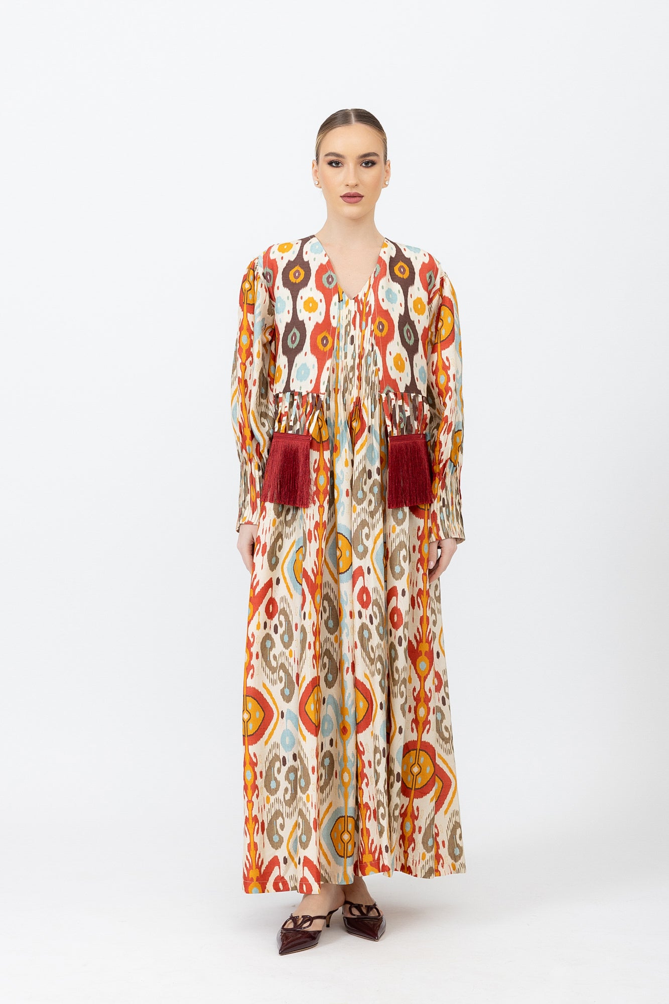 Pleated Kaftan image 0