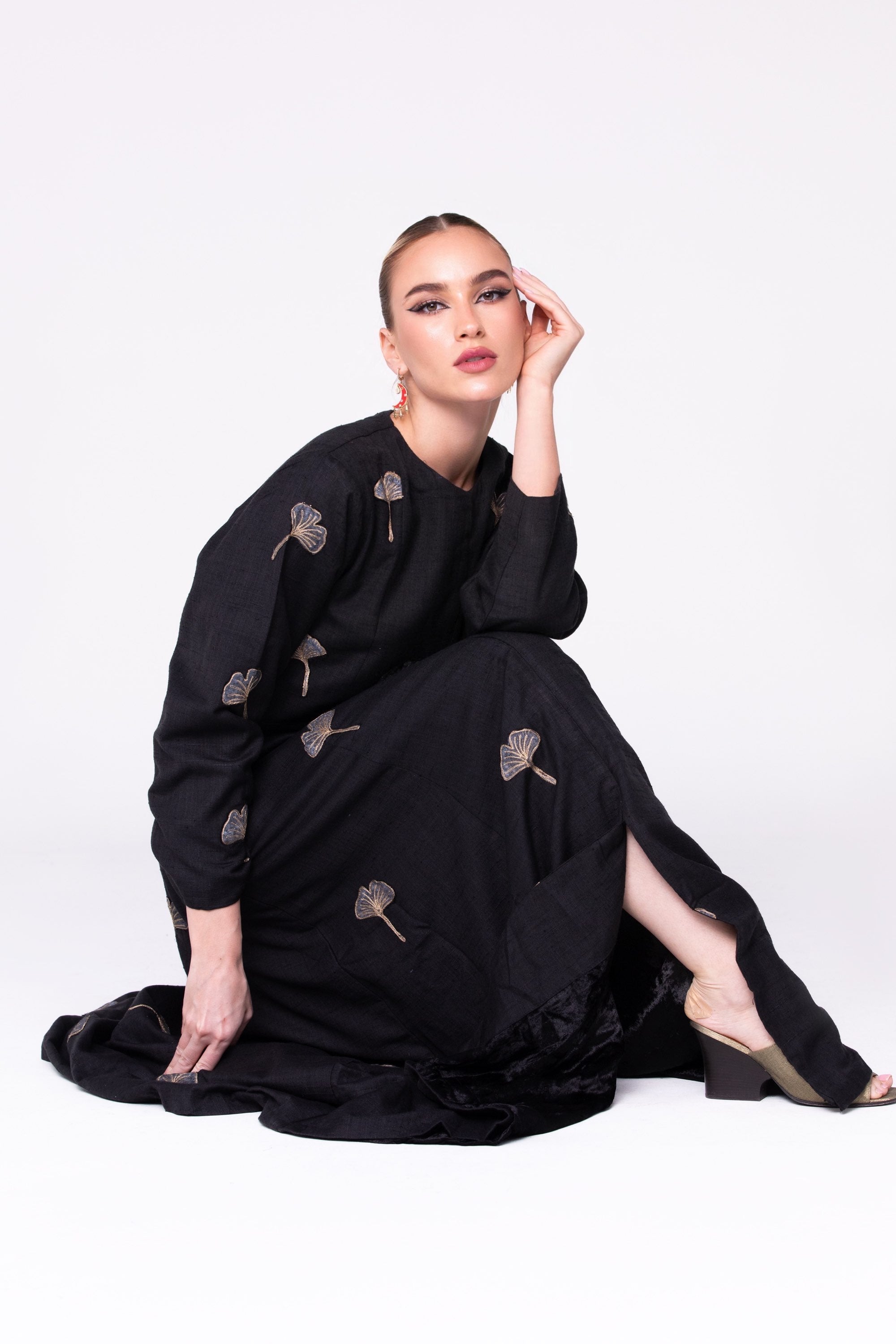 Block Print Kaftan image 2