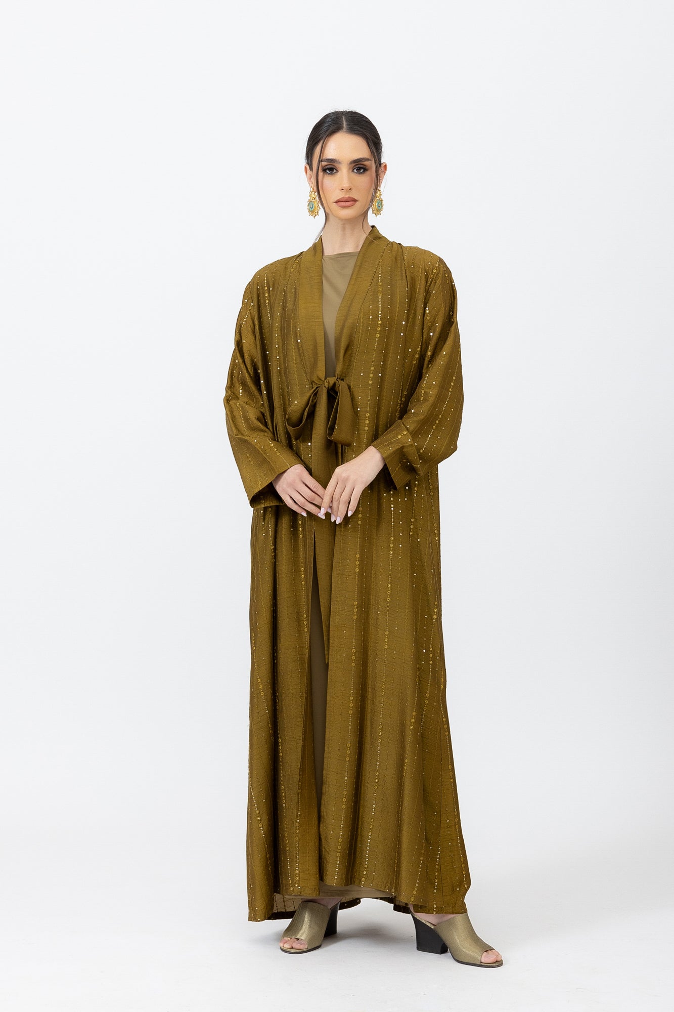 Mirror Work Abaya image 0