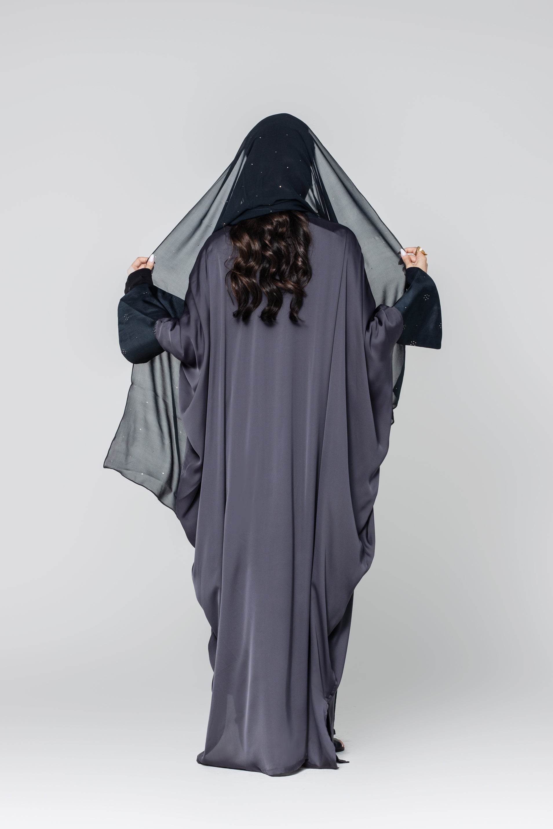 Nagda Sleeves Details Abaya image 2