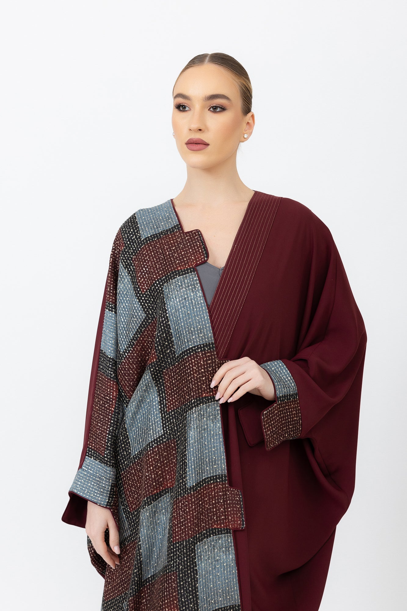 Silk Crepe Abaya image 3