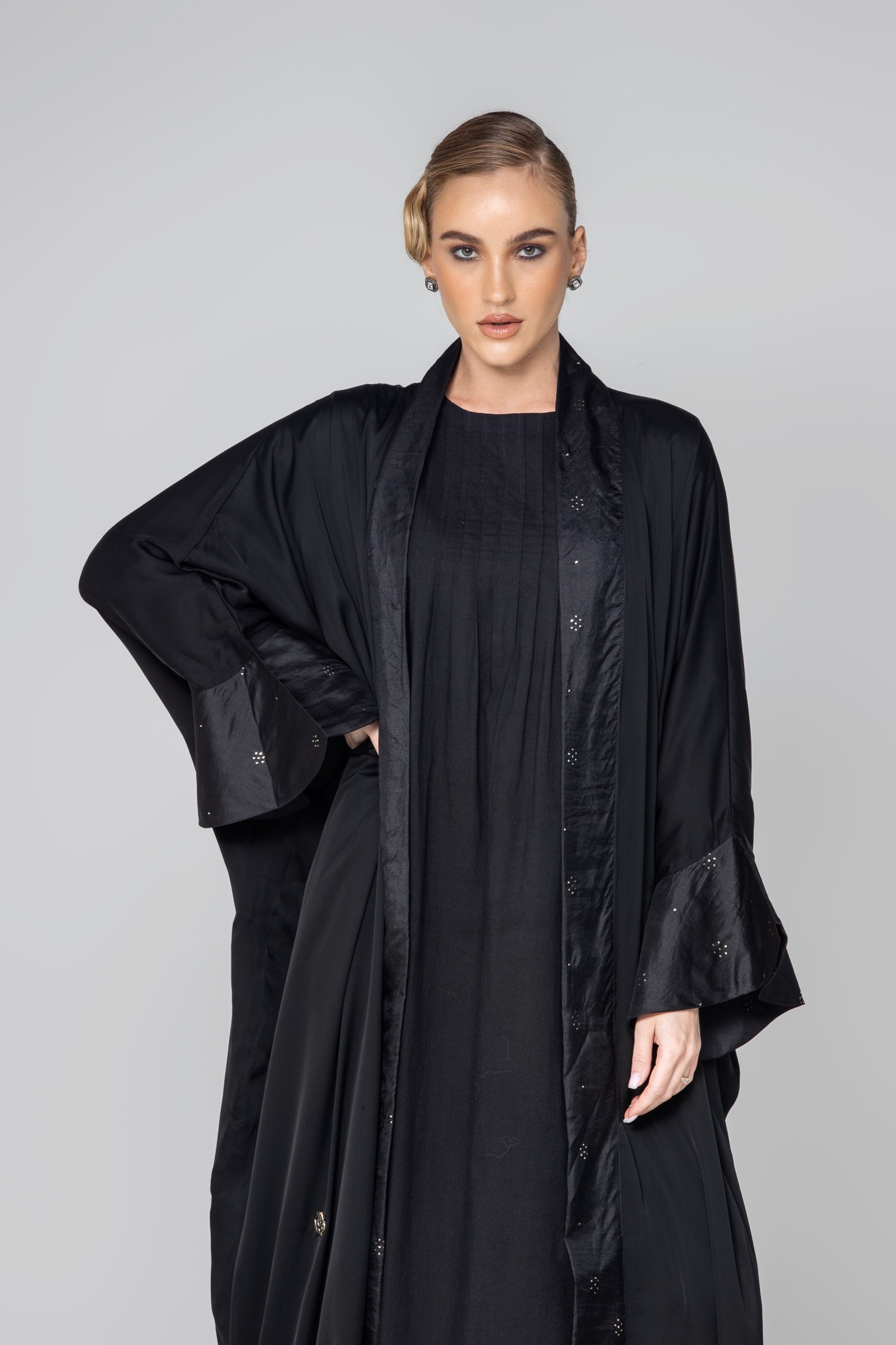 Nagda Sleeves Details Abaya image 1